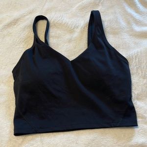 Black sports bra dupe